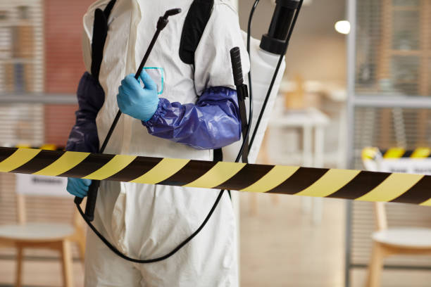 Professional Hoarding Cleanup technician working in Oakland, IA